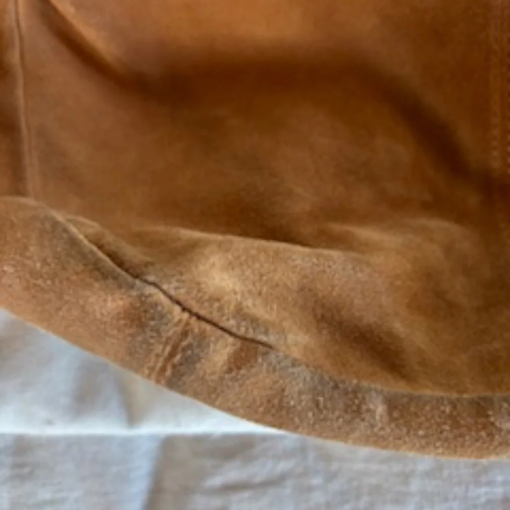 Sequoia camel suede -leather boho bag - Picture 4 of 8